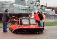 Hoverhawk HA5 at the Hovercraft Museum -   (The <a href='http://www.hovercraft-museum.org/' target='_blank'>Hovercraft Museum Trust</a>).